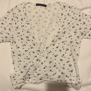 Brandy Melville Wrap Top